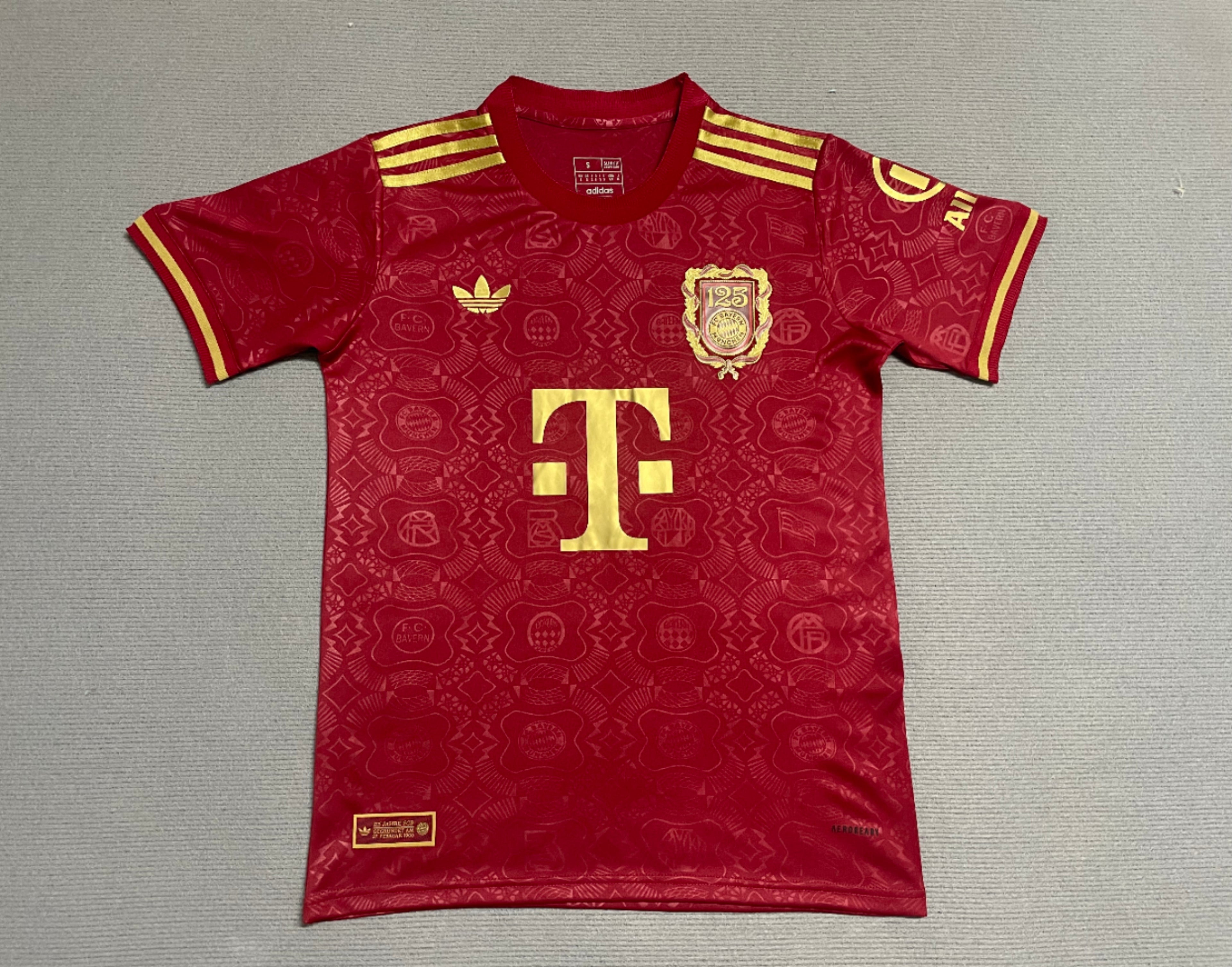 25-26 Bayern 125ème Anniversaire Rouge